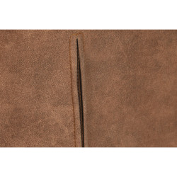 Taburete DKD Home Decor Negro Camel Metal 59 x 60 x 107 cm