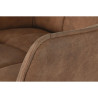 Taburete DKD Home Decor Negro Camel Metal 59 x 60 x 107 cm