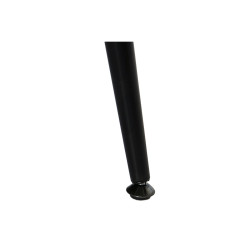 Sofá DKD Home Decor Negro Greige Espuma Madera Metal Terciopelo Scand