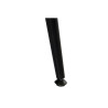 Sofá DKD Home Decor Negro Greige Espuma Madera Metal Terciopelo Scand