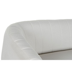 Sofá DKD Home Decor Negro Greige Espuma Madera Metal Terciopelo Scand