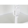 Consola DKD Home Decor Blanco Metal Cristal 120 x 35 x 80 cm