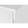 Consola DKD Home Decor Blanco Metal Cristal 120 x 35 x 80 cm