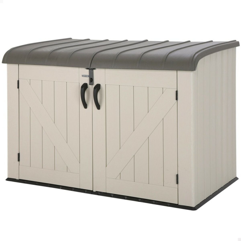 Armario Lifetime 60170 Horizontal Exterior 190 x 131 x 106 cm Acero Pl