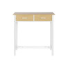 Conjunto de Mesa con 2 Sillas DKD Home Decor Metal Madera MDF 80 x 50