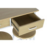 Conjunto de Mesa con 2 Sillas DKD Home Decor Metal Madera MDF 80 x 50