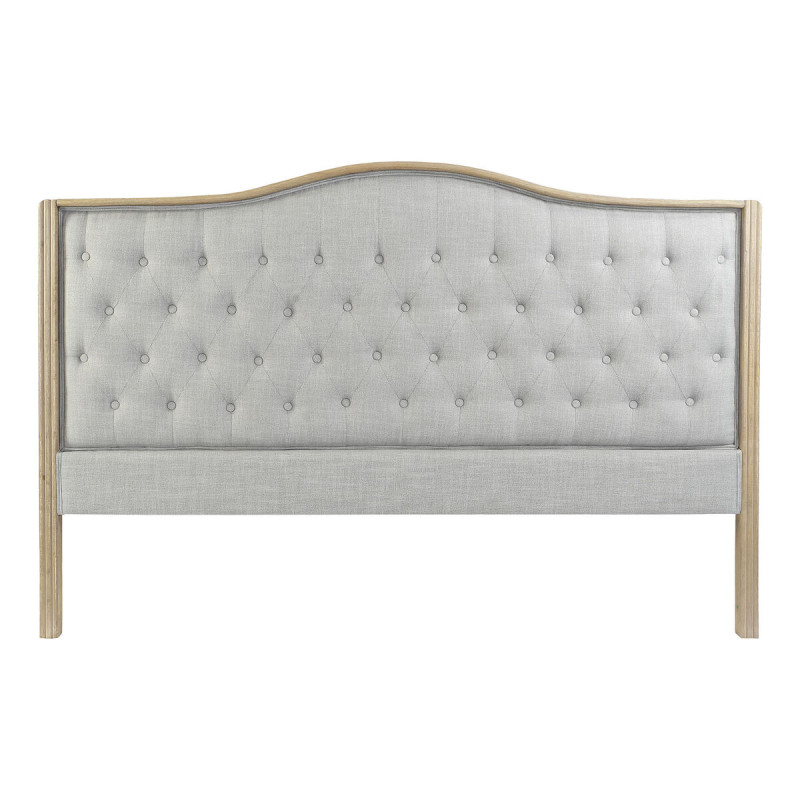 Cabecero de Cama DKD Home Decor Gris oscuro Madera de caucho 160 x 10 Cabecero de Cama DKD Home Decor Gris oscuro Madera de caucho 160 x 10