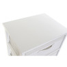 Cajonera DKD Home Decor Blanco Bambú Madera de Paulonia 42 x 32 x 45