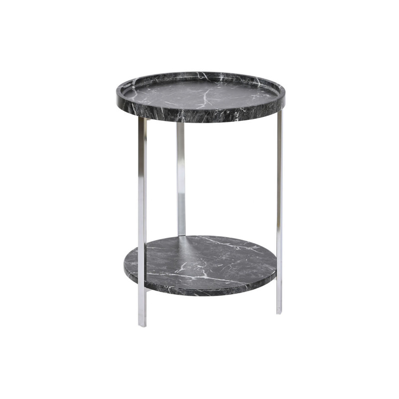 Mesa auxiliar DKD Home Decor Negro Madera MDF 40 x 40 x 53 cm Mesa auxiliar DKD Home Decor Negro Madera MDF 40 x 40 x 53 cm