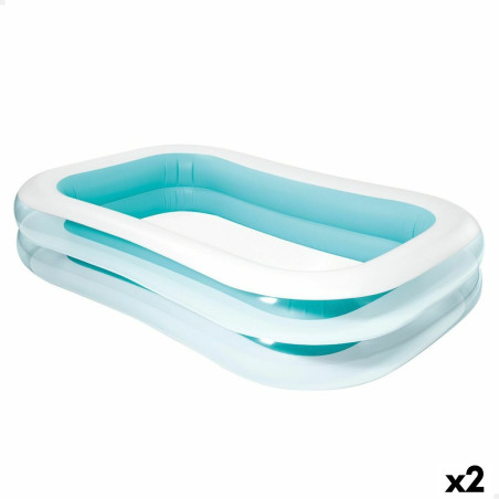 Piscina Hinchable Intex Blanco/Verde 770 L 262 x 56 x 175 cm (2 Unidad