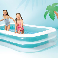 Piscina Hinchable Intex Blanco/Verde 770 L 262 x 56 x 175 cm (2 Unidad