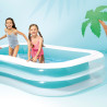 Piscina Hinchable Intex Blanco/Verde 770 L 262 x 56 x 175 cm (2 Unidad
