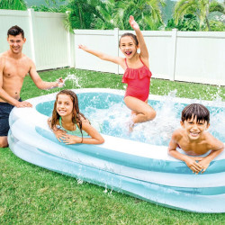 Piscina Hinchable Intex Blanco/Verde 770 L 262 x 56 x 175 cm (2 Unidad