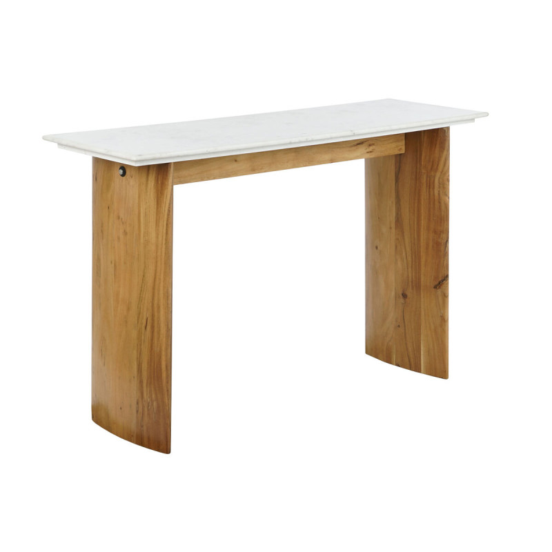 Consola Home ESPRIT Blanco Marrón Mármol Madera de mango 120 x 38 x Consola Home ESPRIT Blanco Marrón Mármol Madera de mango 120 x 38 x