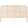 Cabecero de Cama Home ESPRIT Natural Madera de caucho 180 x 3,5 x 120