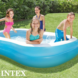 Piscina Hinchable Intex Azul Blanco Azul/Blanco 540 L 203 x 48 x 152 c