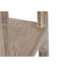 Mueble Auxiliar Home ESPRIT Natural Cristal Teca Madera Reciclada 75 x
