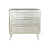 Cajonera Home ESPRIT Plateado Metal Madera MDF Vintage 80 x 39 x 82 cm