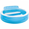 Piscina Hinchable Intex Sillón Azul Blanco 590 L 229 x 79 x 218 cm (2