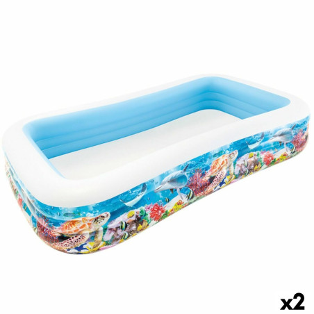 Piscina Hinchable para Niños Intex Tropical 1020 L 305 x 56 x 183 cm
