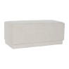 Banqueta DKD Home Decor Beige Madera MDF 100 x 40 x 40 cm