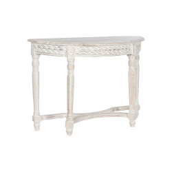 Consola Home ESPRIT Blanco Madera de mango 114,3 x 38,1 x 82 cm