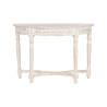 Consola Home ESPRIT Blanco Madera de mango 114,3 x 38,1 x 82 cm