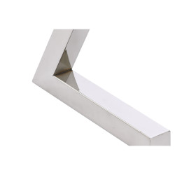 Juego de muebles Home ESPRIT Marrón Plateado Acero Madera de mango 11