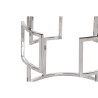 Juego de 3 mesas Home ESPRIT Marrón Plateado Natural Acero Madera de