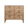 Cajonera Home ESPRIT Dorado Metal Loft 78 x 34 x 70 cm