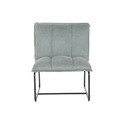 Sillón Home ESPRIT Negro Verde Metal 66 x 71 x 77 cm