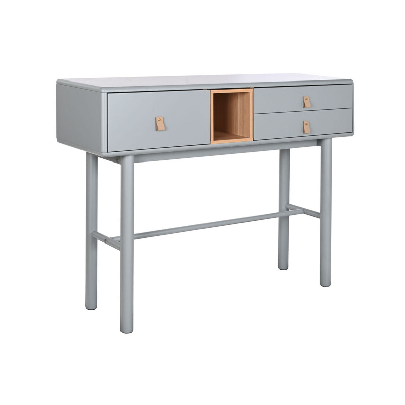Consola Home ESPRIT Azul Gris Madera MDF 120 x 35 x 90 cm Consola Home ESPRIT Azul Gris Madera MDF 120 x 35 x 90 cm