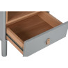 Mesita de Noche Home ESPRIT Azul Gris Natural Madera MDF 48 x 40 x 55