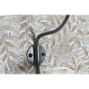 Perchero de Pared Home ESPRIT Blanco Hierro Madera de mango 76 x 14 x