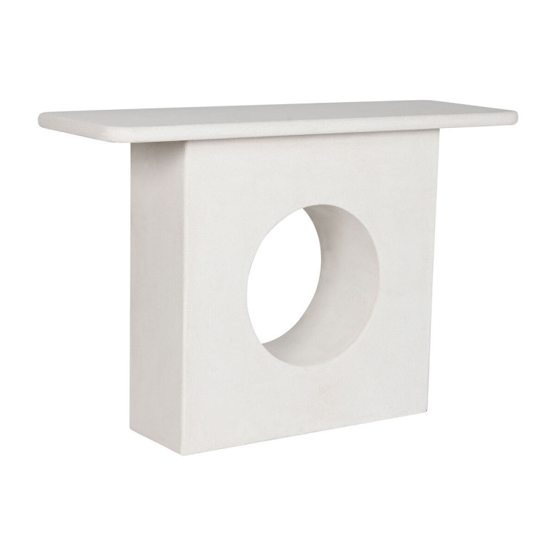 Consola Home ESPRIT Amarillo Blanco Abeto Madera MDF 120 x 40 x 80 cm Consola Home ESPRIT Amarillo Blanco Abeto Madera MDF 120 x 40 x 80 cm