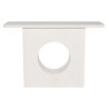 Consola Home ESPRIT Amarillo Blanco Abeto Madera MDF 120 x 40 x 80 cm