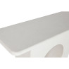 Consola Home ESPRIT Amarillo Blanco Abeto Madera MDF 120 x 40 x 80 cm