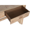 Consola Home ESPRIT Amarillo Abeto Madera MDF 120 x 40 x 80 cm
