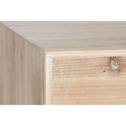 Mesa de Centro Home ESPRIT Natural Madera de abeto Madera MDF 130 x 70