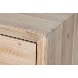 Mesa de Centro Home ESPRIT Natural Madera de abeto Madera MDF 130 x 70
