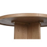 Mesa de Comedor Home ESPRIT Natural madera de roble 152 x 152 x 78 cm