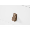 Cómoda Home ESPRIT Blanco Natural Polipropileno Madera MDF 120 x 40 x