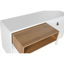 Cómoda Home ESPRIT Blanco Natural Polipropileno Madera MDF 120 x 40 x