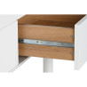 Cómoda Home ESPRIT Blanco Natural Polipropileno Madera MDF 120 x 40 x