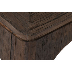 Mesa de Centro Home ESPRIT Marrón Madera 100 x 100 x 32 cm