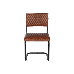 Silla Home ESPRIT Marrón Negro 47 x 50 x 88 cm