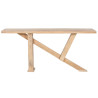 Consola Home ESPRIT Madera de mango 175 x 40 x 81 cm