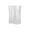 Biombo Home ESPRIT Blanco Metal Mimbre 135 x 3 x 170 cm