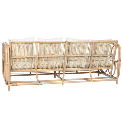 Sofá Home ESPRIT Blanco Natural 192 x 72 x 75 cm