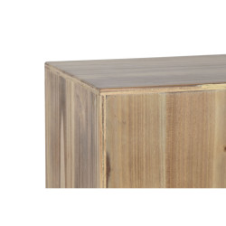 Consola Home ESPRIT Negro Abeto Madera MDF 64 x 26 x 83 cm